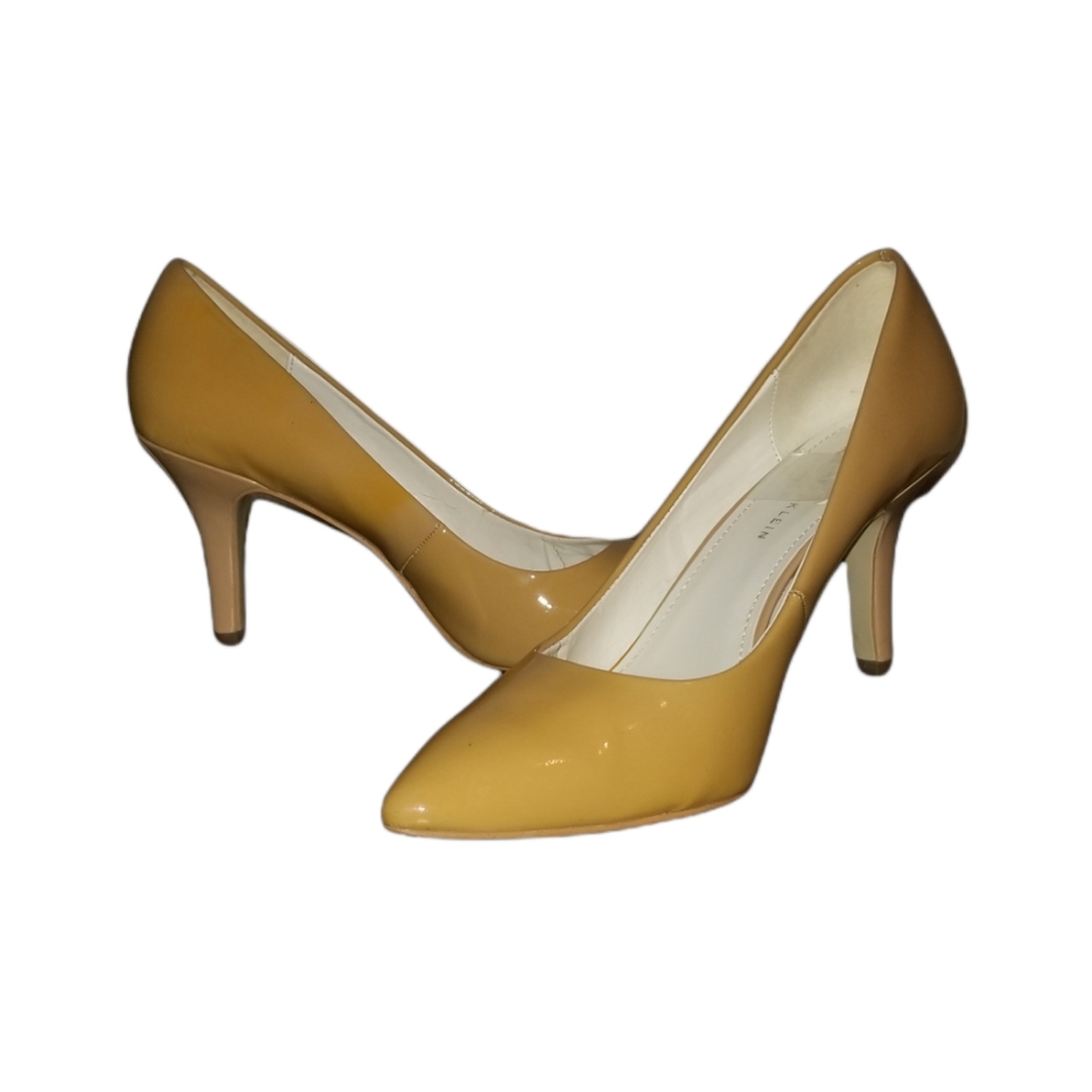 Anne Klein Nude Patent Leather Heels